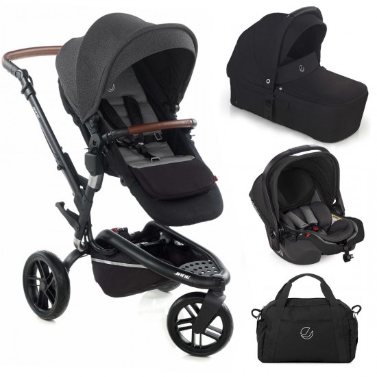 Jane Trider Sweet Koos iSize 3 in 1 Travel System Cold Black